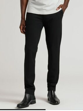 NEW True Classic Mens Commuter Pant Black Size 32X30
